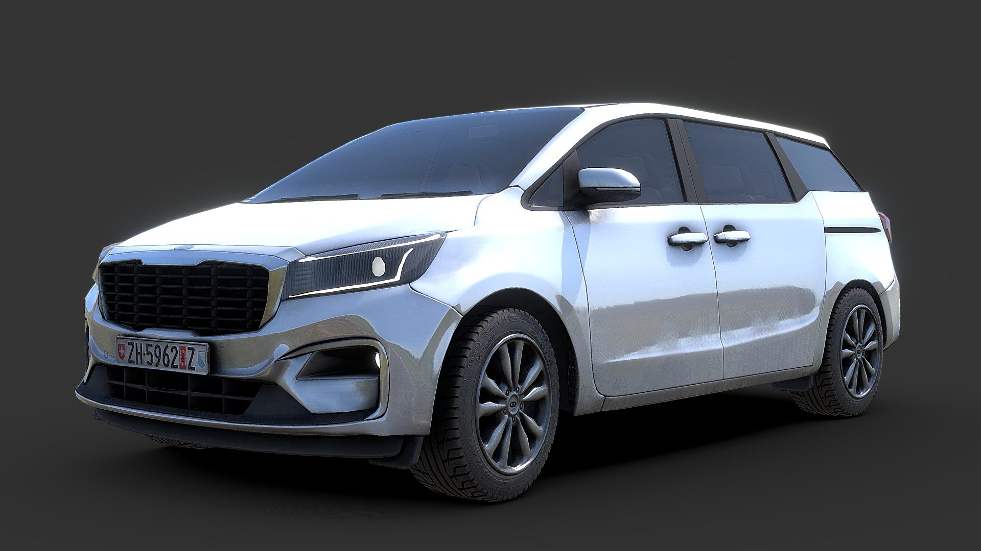 Made for a project that didn't come to fruition. A modern-style minivan, made as a game asset

4k exterior textures, and 2k interior textures. Ready for Unity and Unreal Engine 4 - Modern Minivan - Buy Royalty Free 3D model by Renafox (@kryik1023) 3d model