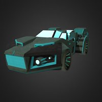 Cyclone Racer racer, lights, project, happy, painted, speed, college, turret, ireland, cyberpunk, fast, neon, cyclone, awesome, armoured, radical, racers, colourful, tuned, conor, luskin, unity, vehicle, texture, model, design, racing, futuristic, car, student, concept, industrial, beginner