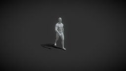 Male Body Base Mesh 28 Animations 5k Poly