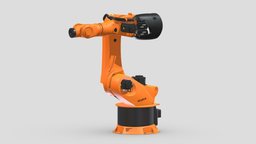 Kuka KR 600 Fortec scene, plant, arm, mechanical, assembly, robotics, generic, equipment, vr, ar, titan, claw, cyborg, android, tool, machine, finger, automation, 3d, vehicle, car, factory, hand, industrial