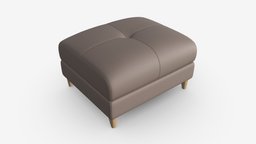 Footstool Ercol Mondello modern, stool, style, armchair, chaise, comfortable, seat, apartment, furniture, seating, fabric, poof, footstool, 3d, pbr, interior, ercol, mondello