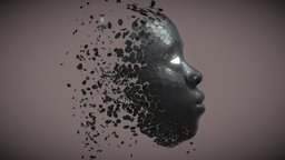 Notorius Face Abstract Geometry Animation Loop face, geometry, effect, visual, big, african, motion, head, infinity, afro, background, loop, lowpoly, animation, abstract, human, visualeffects, noai, notorius