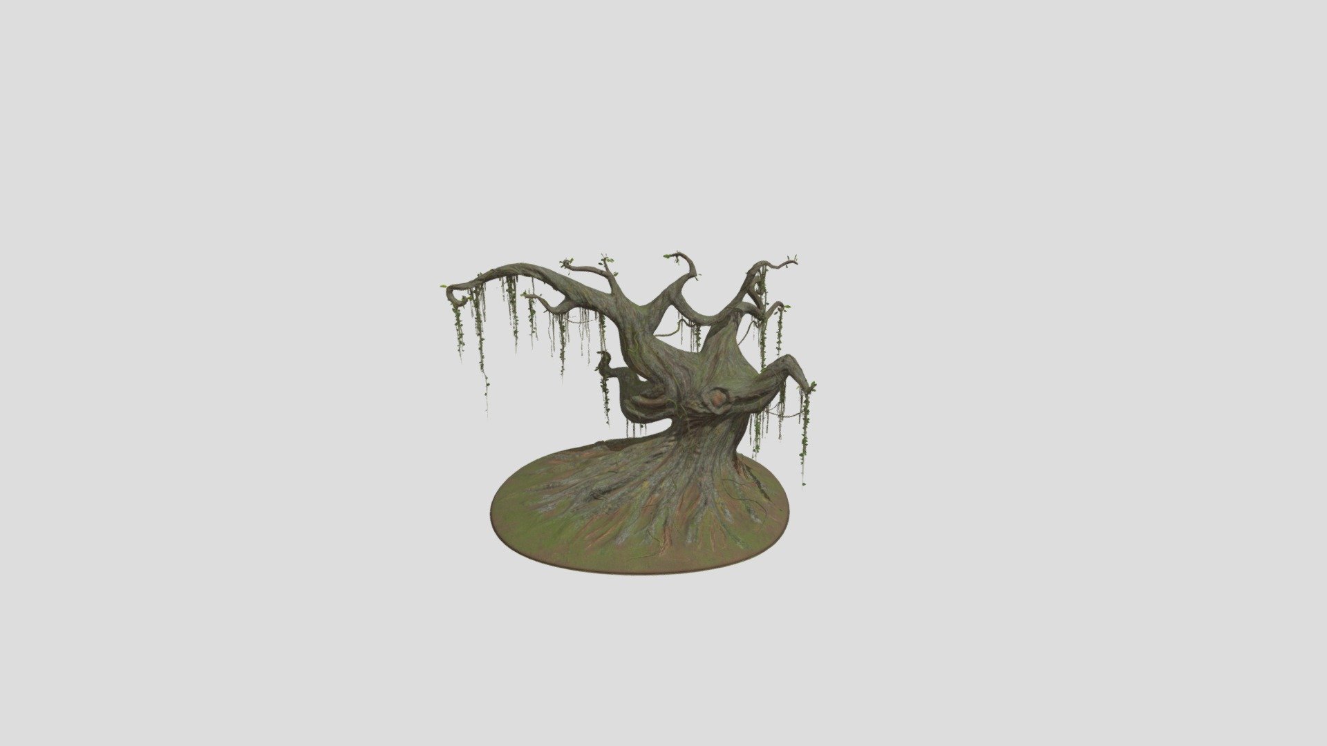 Fantasy Magic Tree - Fantasy Magic Tree - 3D model by philogixstudio 3d model
