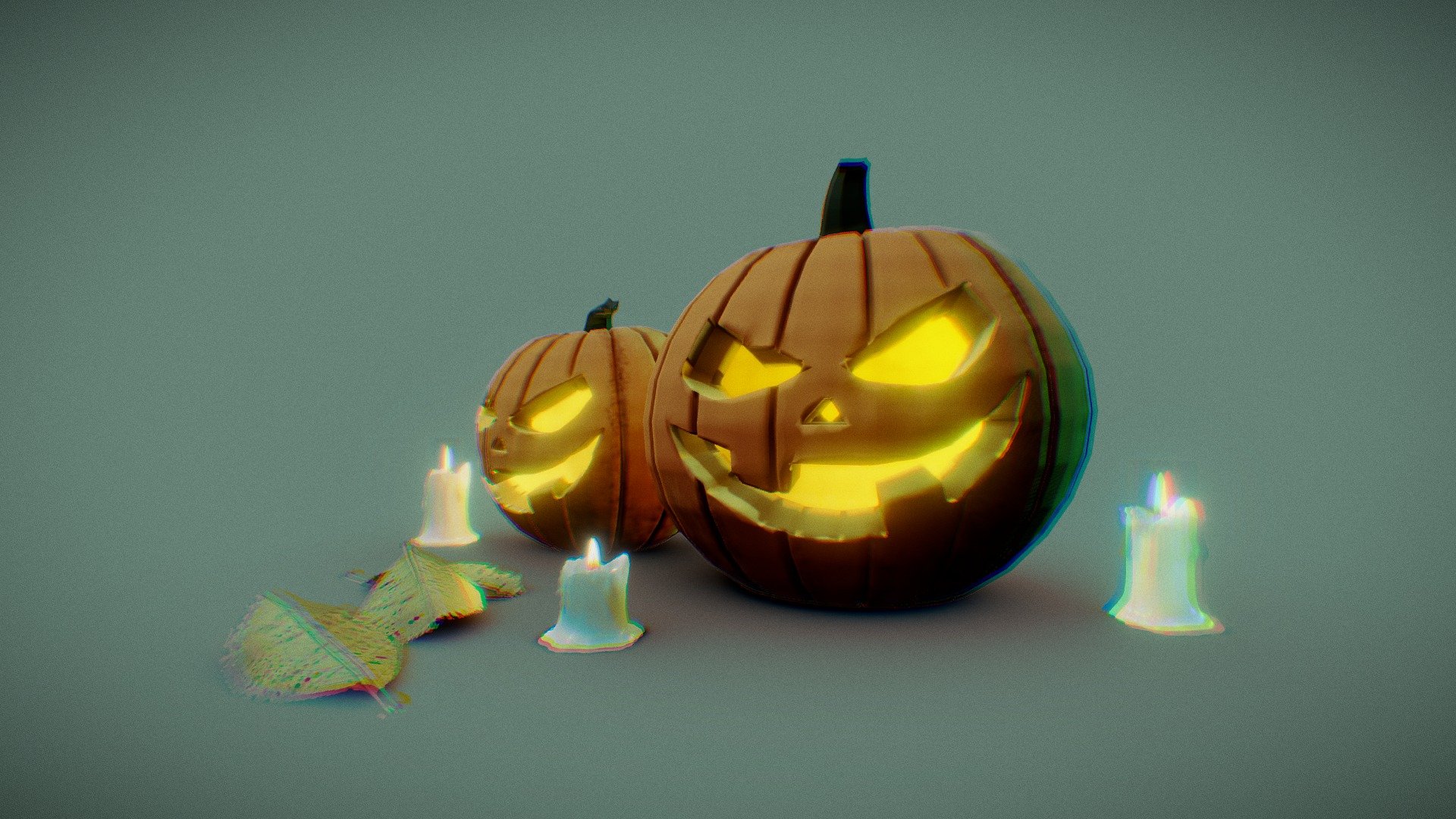 Happy Halloween! - Halloween - 3D model by Rezauddin Nur (@reza825) 3d model