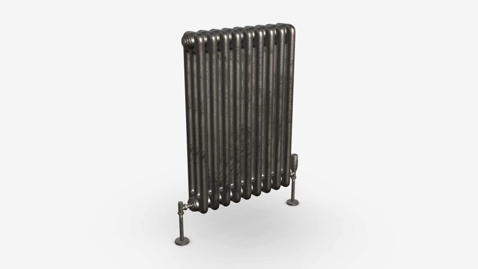 Horizontal column bare radiator 03 - Buy Royalty Free 3D model by HQ3DMOD (@AivisAstics) 3d model