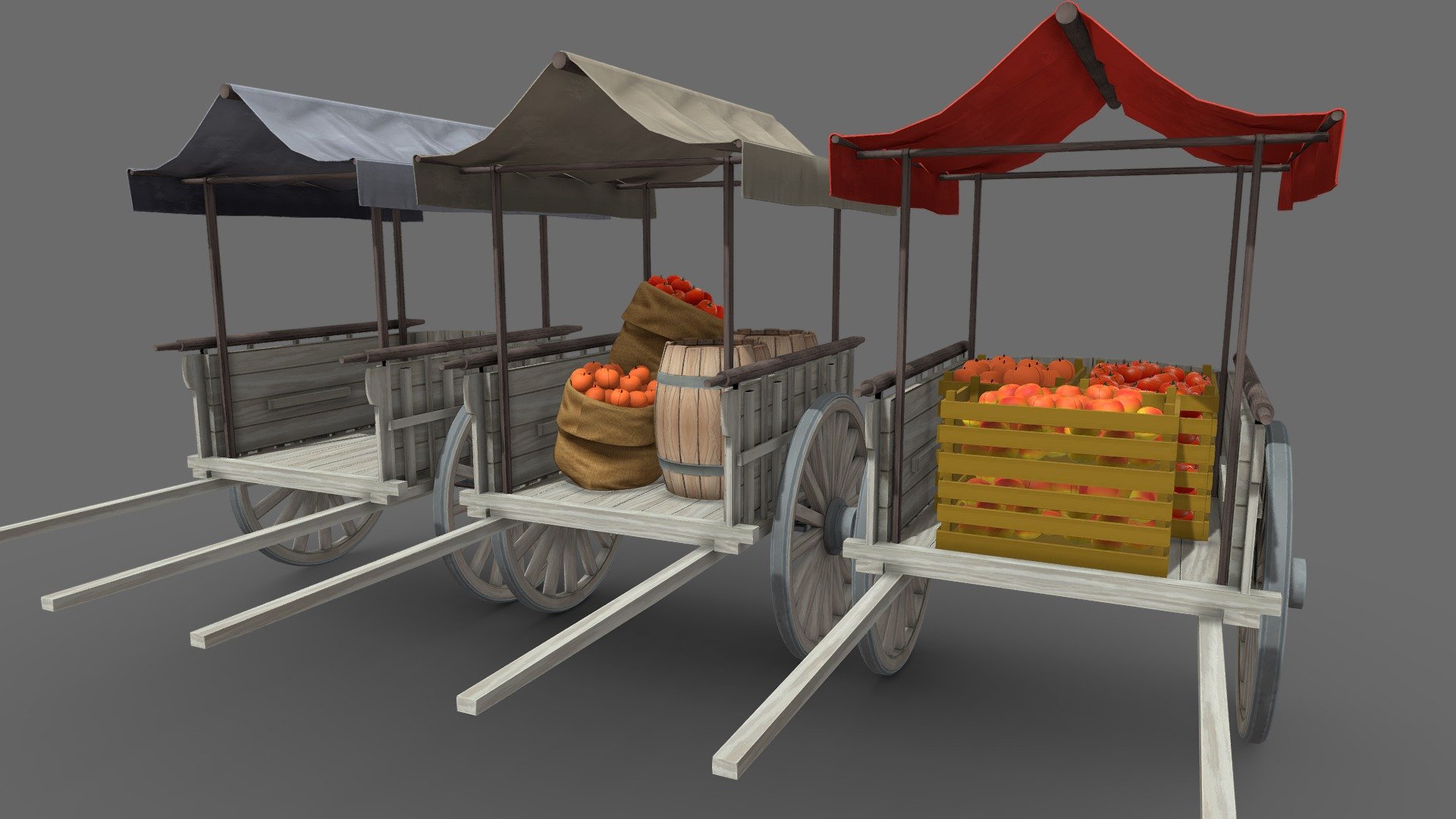 Old Cart

Files :




Blender 3.6

Fbx

Obj

Gltf

Usdz

7 PBR_Materials

35 Textures _ 4k .png (Color, Specular, Roughness, Normals, AO)

Unit system is set to metric(m). The dimensions are real

No hdri lighting

VIDEO : https://youtu.be/6ehlGSDic7M

Any questions or comments about the model, you can write to me. I will be happy to assist you :) - Old Cart with Food - Buy Royalty Free 3D model by 3D Figures (@3DFigures) 3d model