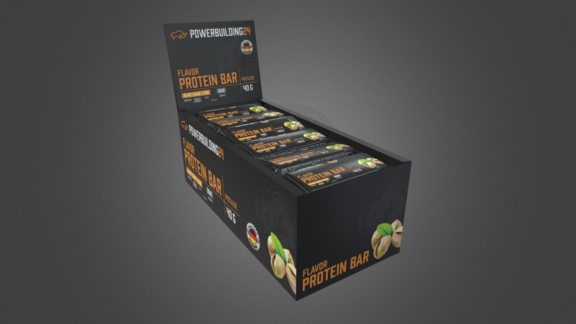 Flavor Protein Bar Pack - 3D model by Kafu Dev (@kafudev) 3d model
