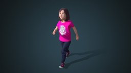 Facial & Body Animated Kid_F_0002 kid, people, 3d-scan, photorealistic, child, rig, 3dscanning, 3dpeople, iclone, reallusion, cc-character, rigged-character, facial-rig, facial-expressions, character, girl, game, scan, 3dscan, animation, animated, rigged, autorig, actorcore, accurig, noai