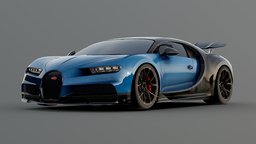 Bugatti Chiron (Basic Edition) bugatti, realistic, chiron, eur15-eur50