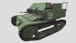 Т-27 tank, tankette, substancepainter, substance