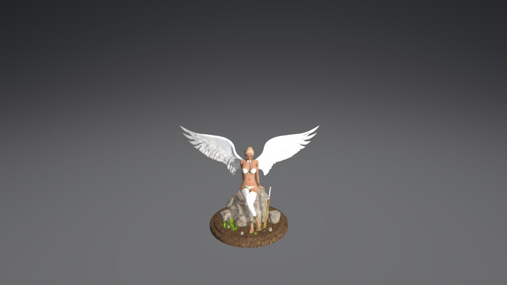 Alissa: My Angel Girl - 3D model by oscar.montano.r 3d model