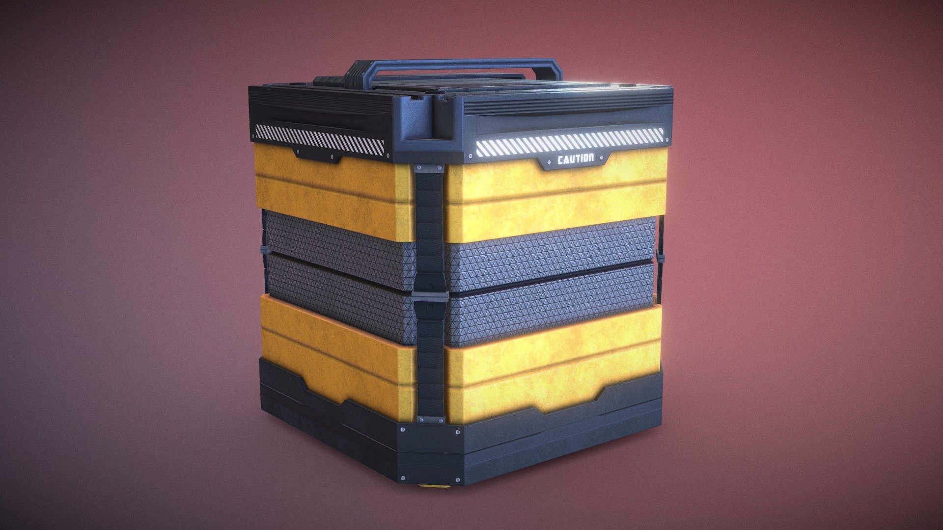 ➥ Sci-Fi Crate for any game project with only 3.8k Triangles.

➥ 3 Materials (Box_MAT, Chasis_MAT and Extras_MAT with x4096 textures)

➥ Unity Prefab model with materials included (Unity 5 Autodesk Interactive shader):

Preview Prefab

IMPORTANT!!! Exported with Unity 2019.3.15f1

➥ Additional .zip that includes:




Blender Editable File (Included Low Poly Unwrapped with textures and HighPoly Original mesh without textures, used for bakes).




Textures




Unity Package (Model, Material, Textures and Prefab)




Original LP FBX




Thank you message :)



➥ Some Extra Screenshots:
Preview Blender Editable - Sci-Fi Crate - Buy Royalty Free 3D model by Agustín Hönnun (@Agustin_Honnun) 3d model