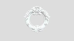 Mirror classical carved frame mirror-classic-carving-pattern-vintage-antique