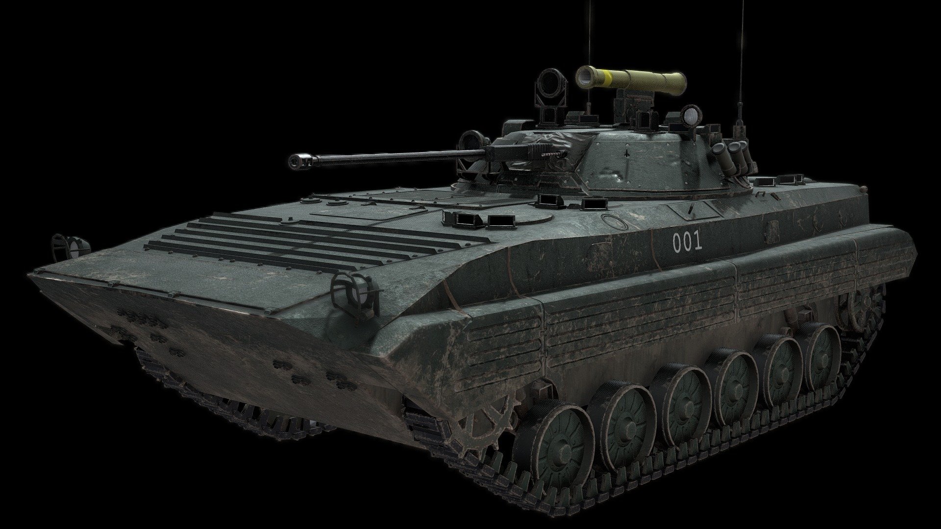 BMP-2 transport

3 x 2048 Textures

-Body
-Turret
-Tracks - BMP-2 - 3D model by DustyMojito 3d model