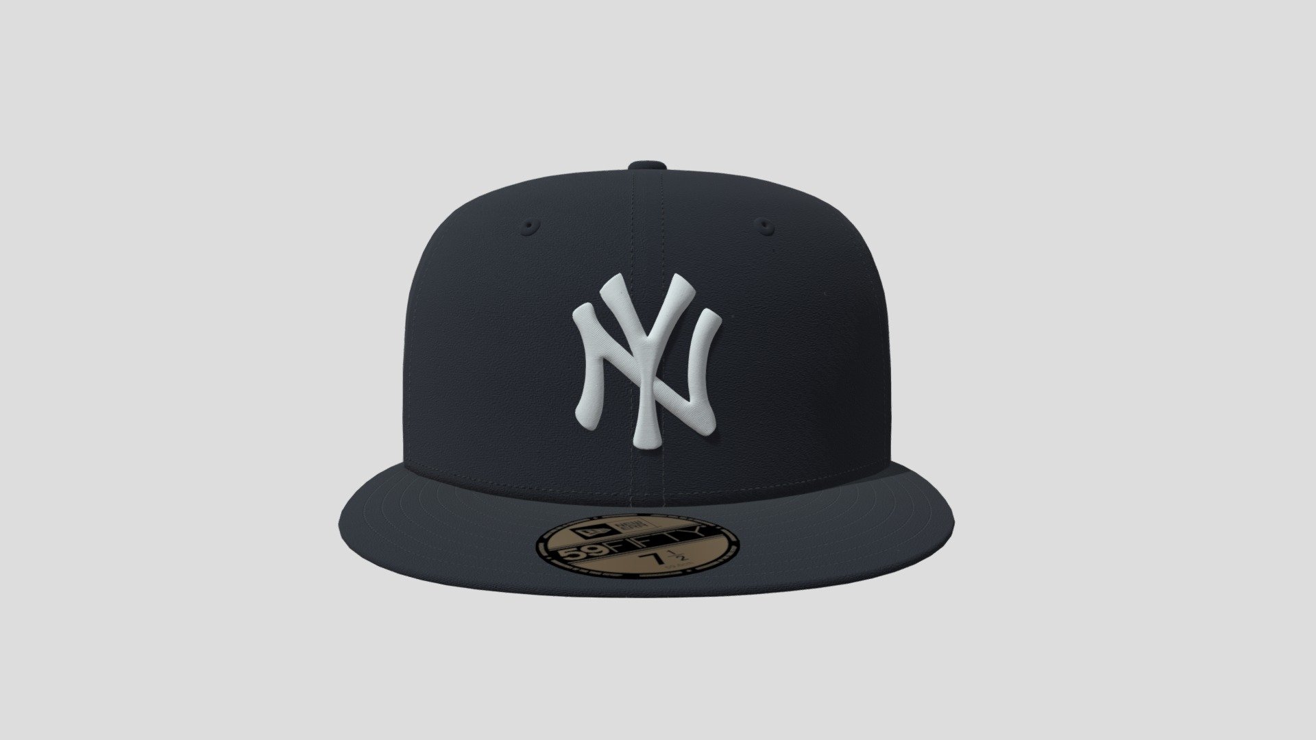 New Era NY Yankees 59Fifty Fitted Cap - New Era NY Yankees 59Fifty Fitted Cap - 3D model by Talha Yazici (@yazici.m.talha) 3d model