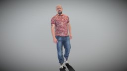 Bald man walking 358 style, archviz, scanning, people, i, walking, vr, jeans, realistic, muscular, casual, ukraine, sporty, malecharacter, bald, peoplescan, pbr-texturing, photoscan, realitycapture, character, photogrammetry, 3d, lowpoly, man, zbrush, human, male, highpoly, scanpeople, deep3dstudio, standwithukraine