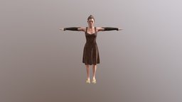 Village ACP rpg, cc-character, character, game, animation, animated, rigged