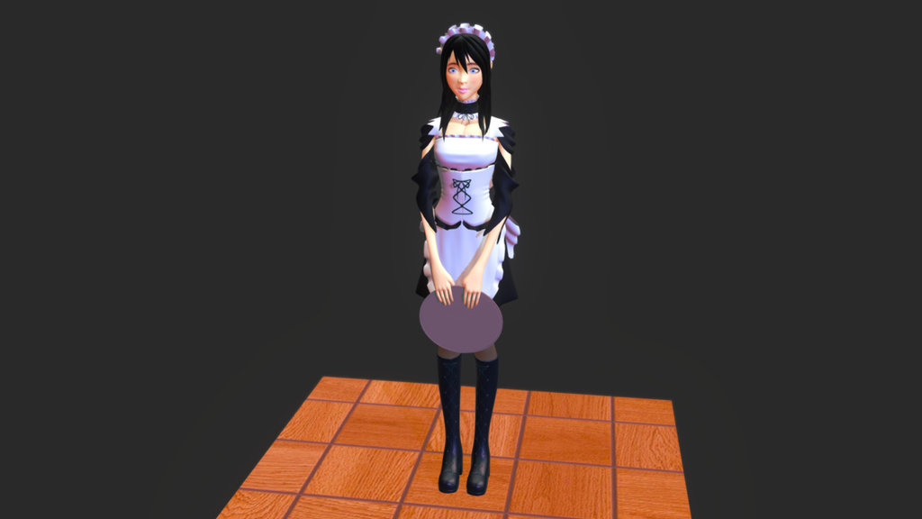 based on misaki from the anime kaicho wa maid sama

made in blender 2.76 - Misaki - 3D model by JaimeRT 3d model
