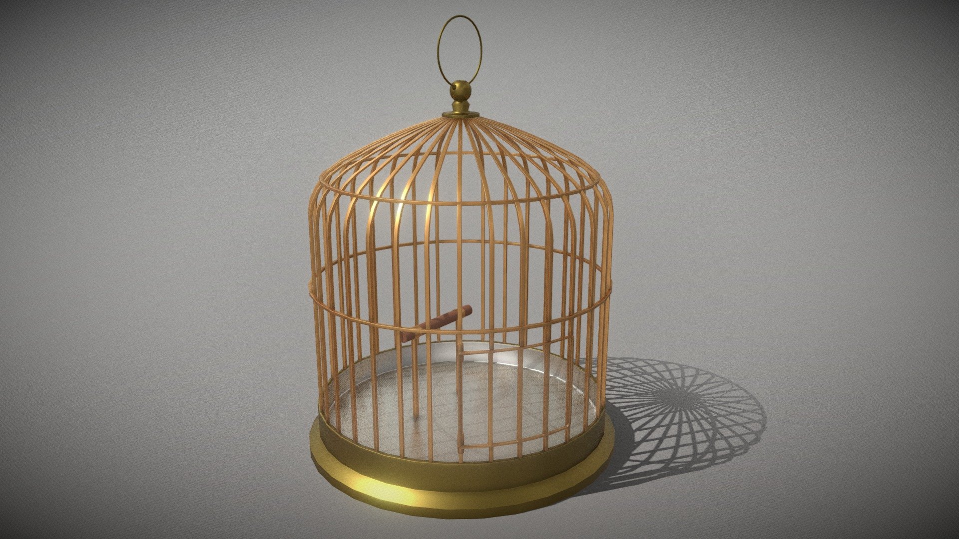 3D low-poly model of Brass Bird Cage

Invite a touch of elegance and nostalgia into your virtual spaces with this exquisite Brass Bird Cage model. 

Whether used as a decorative accent in a Victorian garden, a prop in a whimsical fairy tale scene, or a focal point in a vintage interior, this bird cage adds a touch of sophistication and allure to any environment. Set your imagination free and let this timeless piece become a cherished part of your virtual world! - Brass Bird Cage - Download Free 3D model by 3000volt 3d model