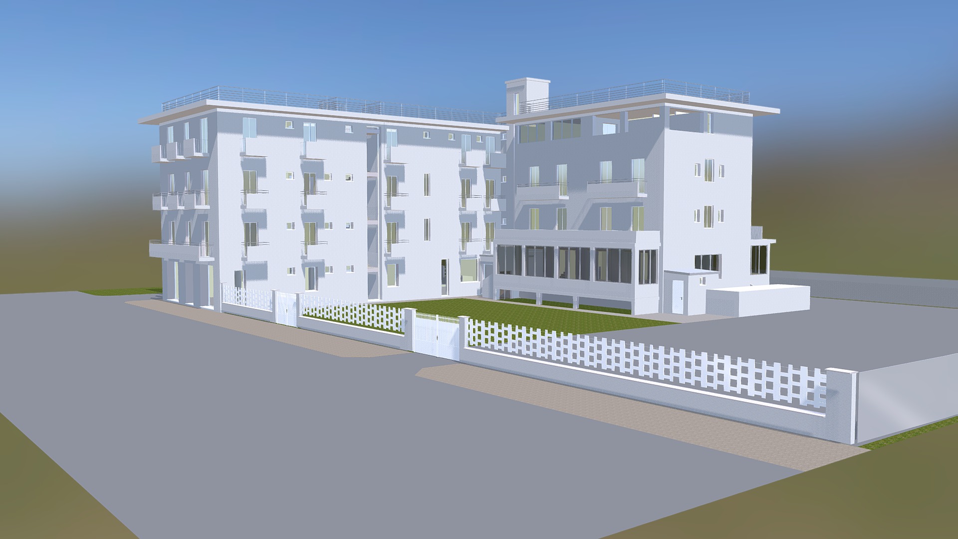 Rilievo - Hotel - 3D model by antoniorafanelli 3d model