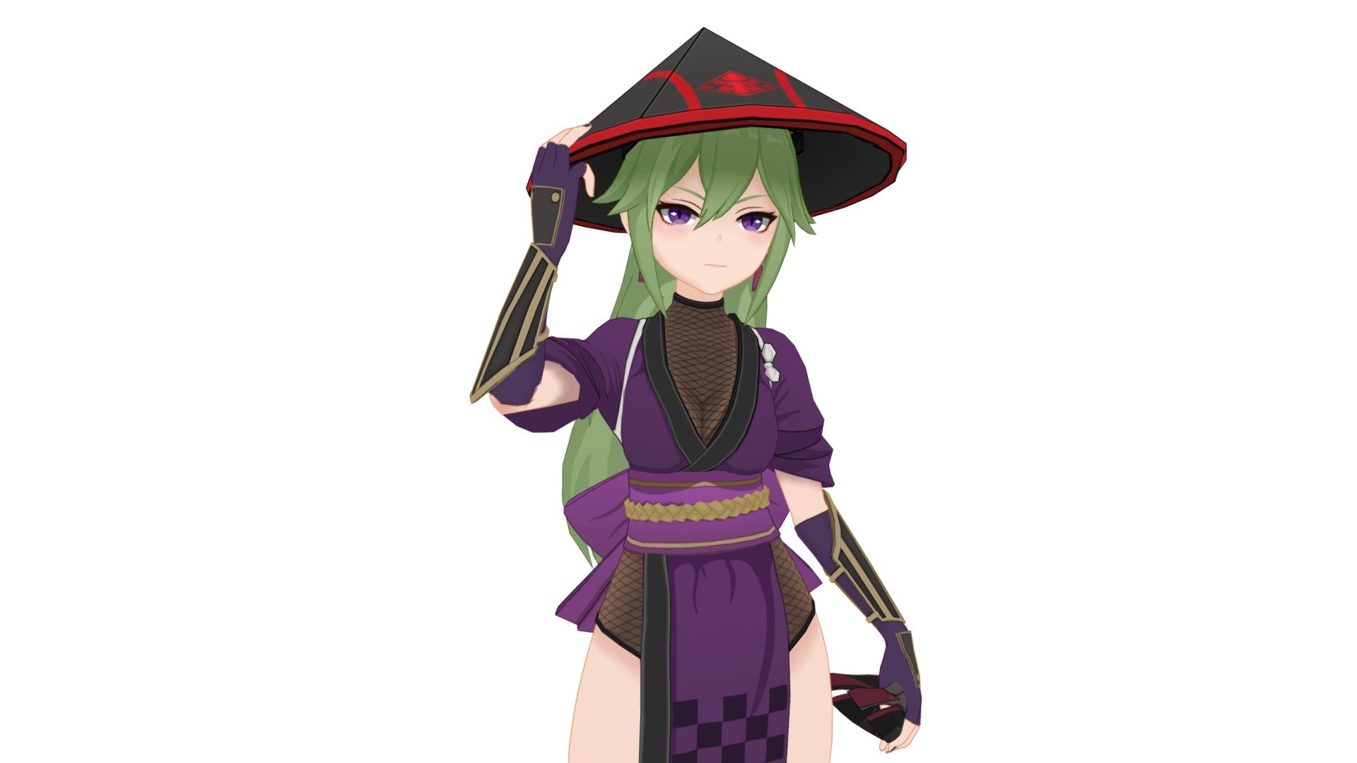 I made Kuki Shinobu fan art from Game Genshin Impact. but in a Arataki gang style outfit.
this is also my commission work on fiverr from sunndavar

Modeling : Blender

Texture : Substance Painter &amp; Photoshop CC

RIgging &amp; Pose : Blender

uploaded using Sketchfab for Blender - 1.5.0

Concept art reference : https://www.artstation.com/artwork/03kQqK

You can find me on ArtStation : https://www.artstation.com/rezapp

I’m open for commisions on fiverr : https://www.fiverr.com/share/EPNk58 - Kuki Shinobu - Genshin Impact - 3D model by Rezapp 3d model
