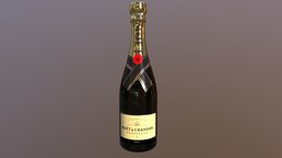 Moët & Chandon Impérial b3d, champagne, chandon, moet