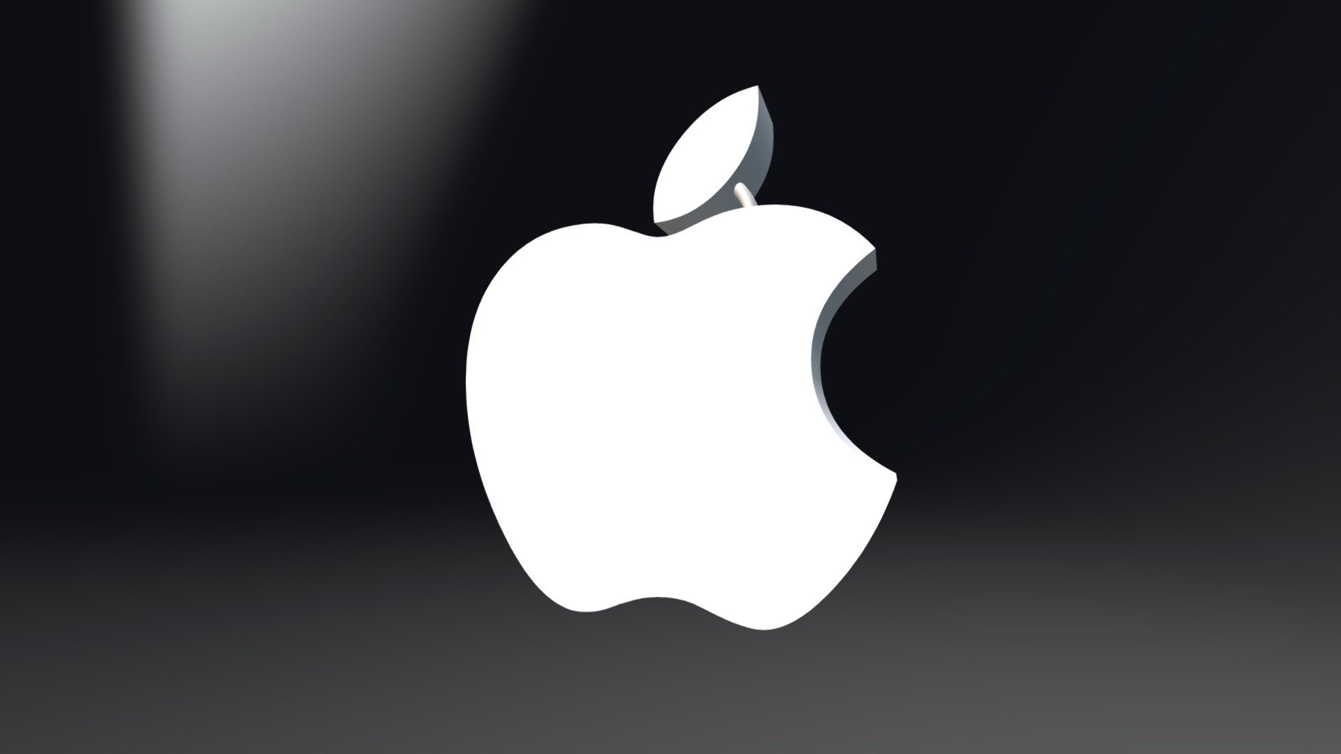 April 1st, 1976 — Apple Inc. is formed by Steve Jobs, Steve Wozniak, and Ronald Wayne - APPLE LOGO - Download Free 3D model by l o u i s (@louis) 3d model