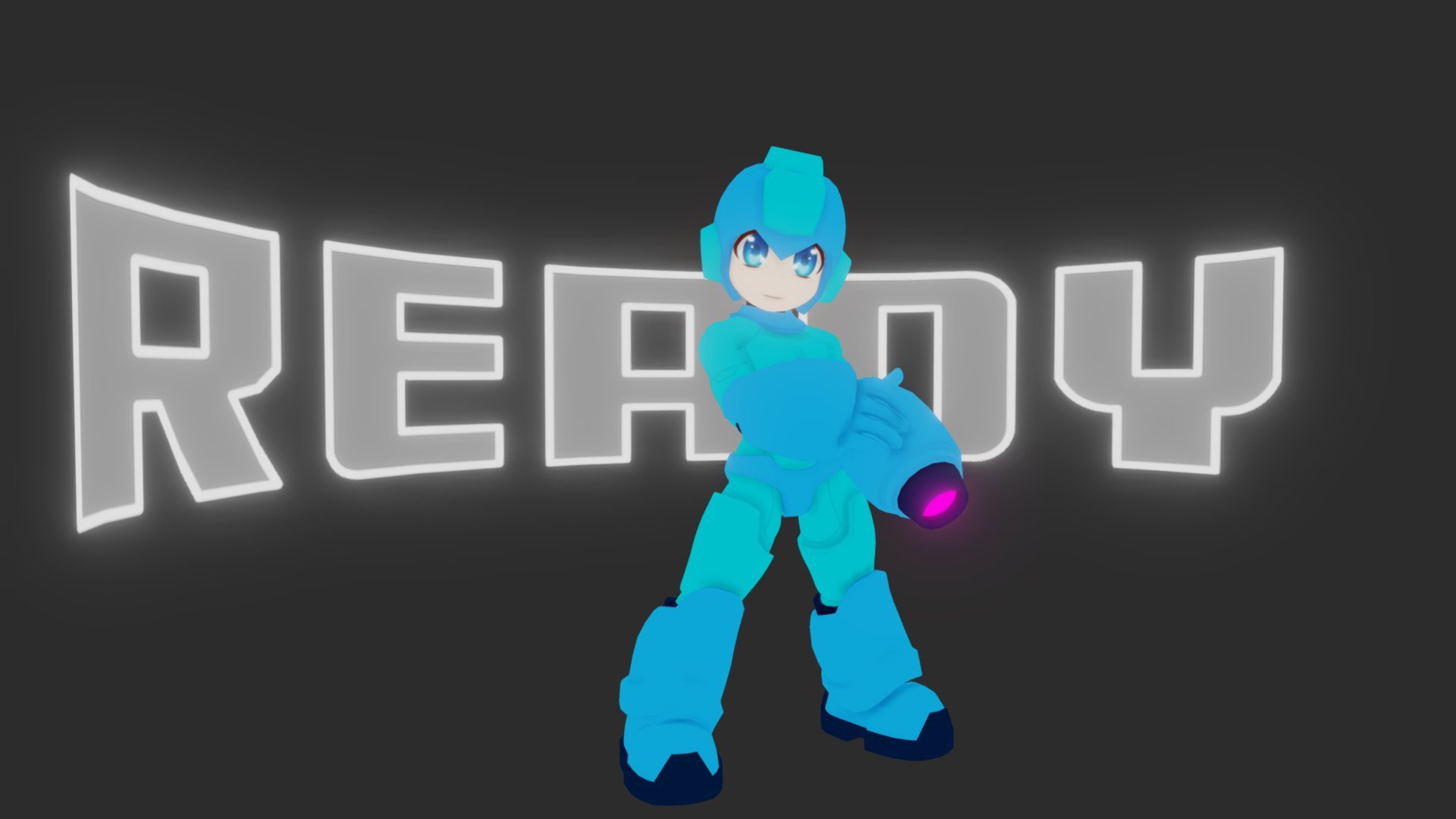 Modeling in Blender, designed for use in Unity3d.

Megaman is a character property by Capcom. Copyright © 2017 Capcom. All rights reserved 3d model