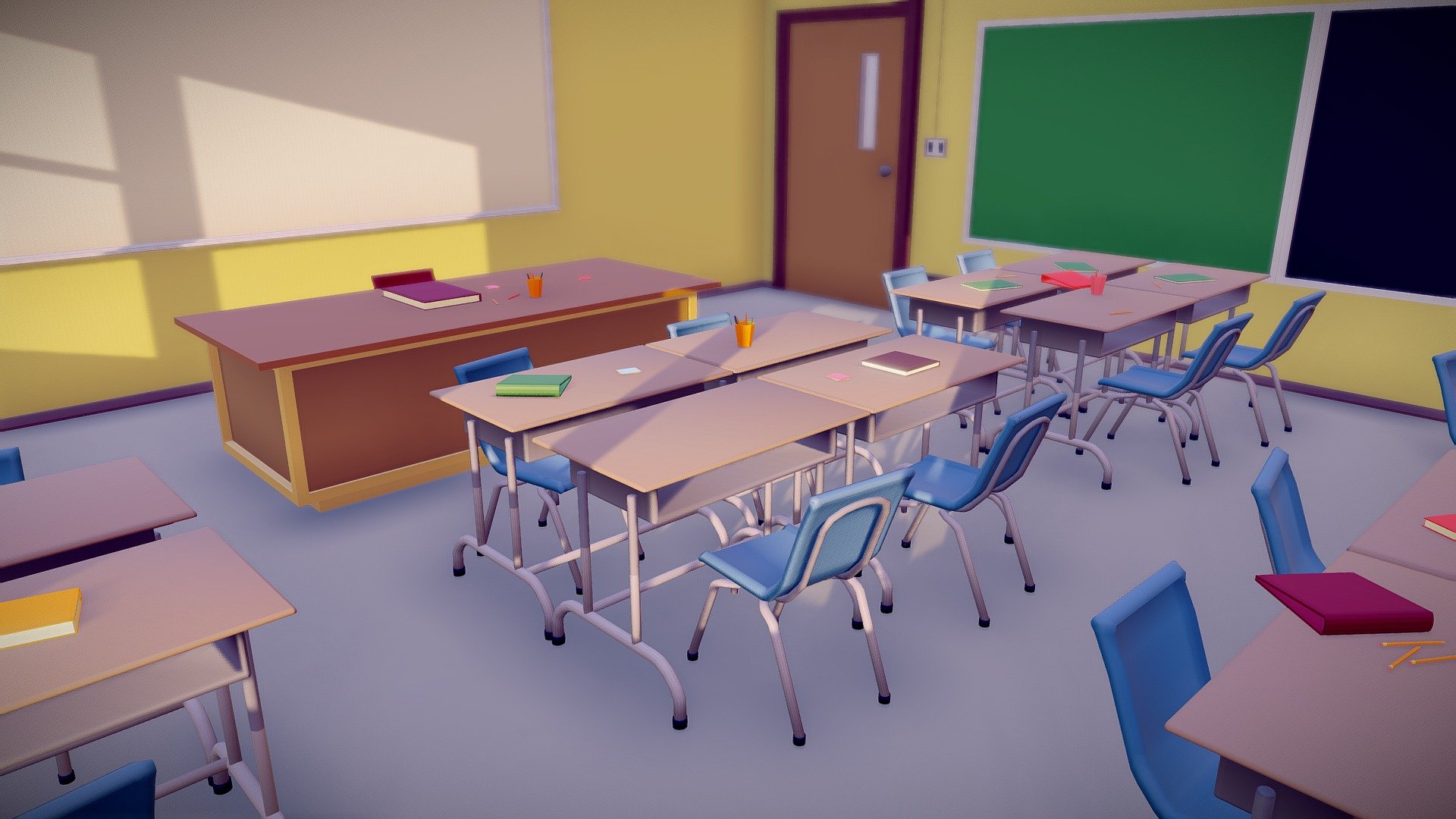 Support me on PayPal

Artstation 

Instagram - Low Poly ClassRoom - Download Free 3D model by Mumladze28 3d model