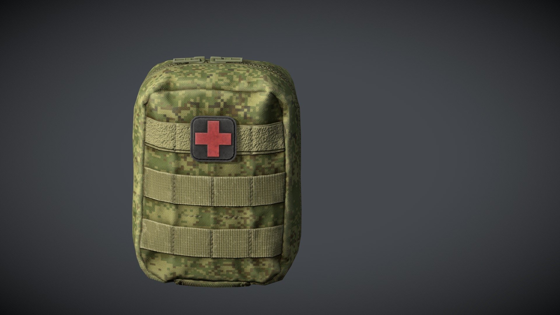 Remake of my old cringe model. You can buy this new version THERE - Tactical First Aid Kit 2.0 - 3D model by Ruslan Koschey (@ruskoschey) 3d model