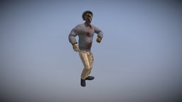 zombie "3" animated death, dead, man, animation, rigged, zombie