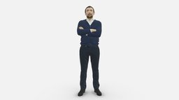 IT Manager 0927 style, people, fashion, it, miniatures, realistic, manager, success, character, 3dprint, model, man