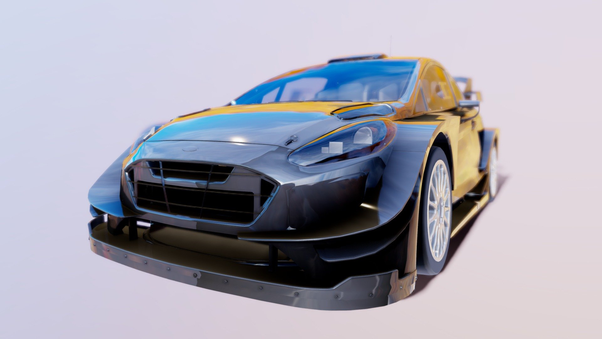 The year 2018 promises to be important for M-Sport, which will try to retain the three driver, co-driver and constructor titles won in 2017. And the English team will be able to count on Fiesta WRCs which will now have more technical support important from Ford - Ford Fiesta WRC - Download Free 3D model by kevin (ケビン) (@sohyalebret) 3d model