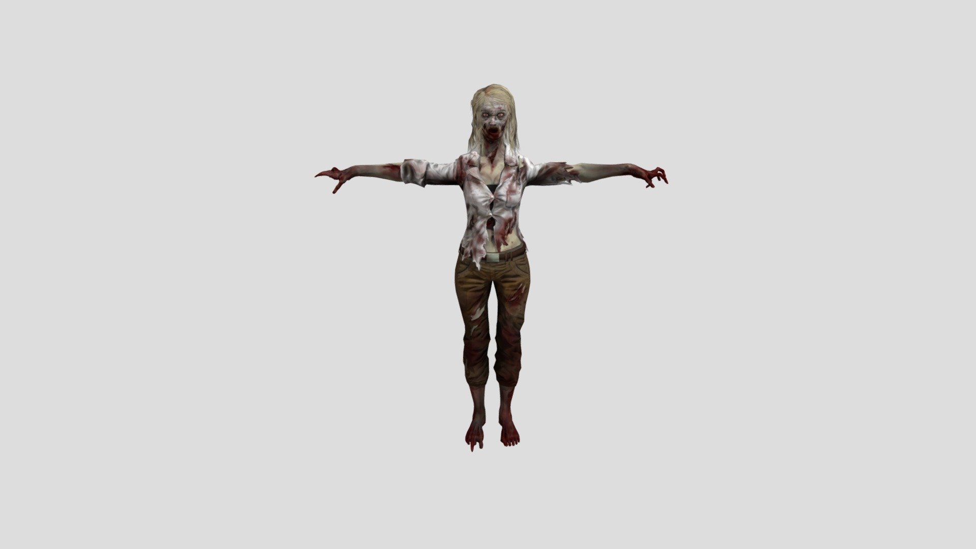 d - Zombie Dance - Download Free 3D model by btcostello05 3d model