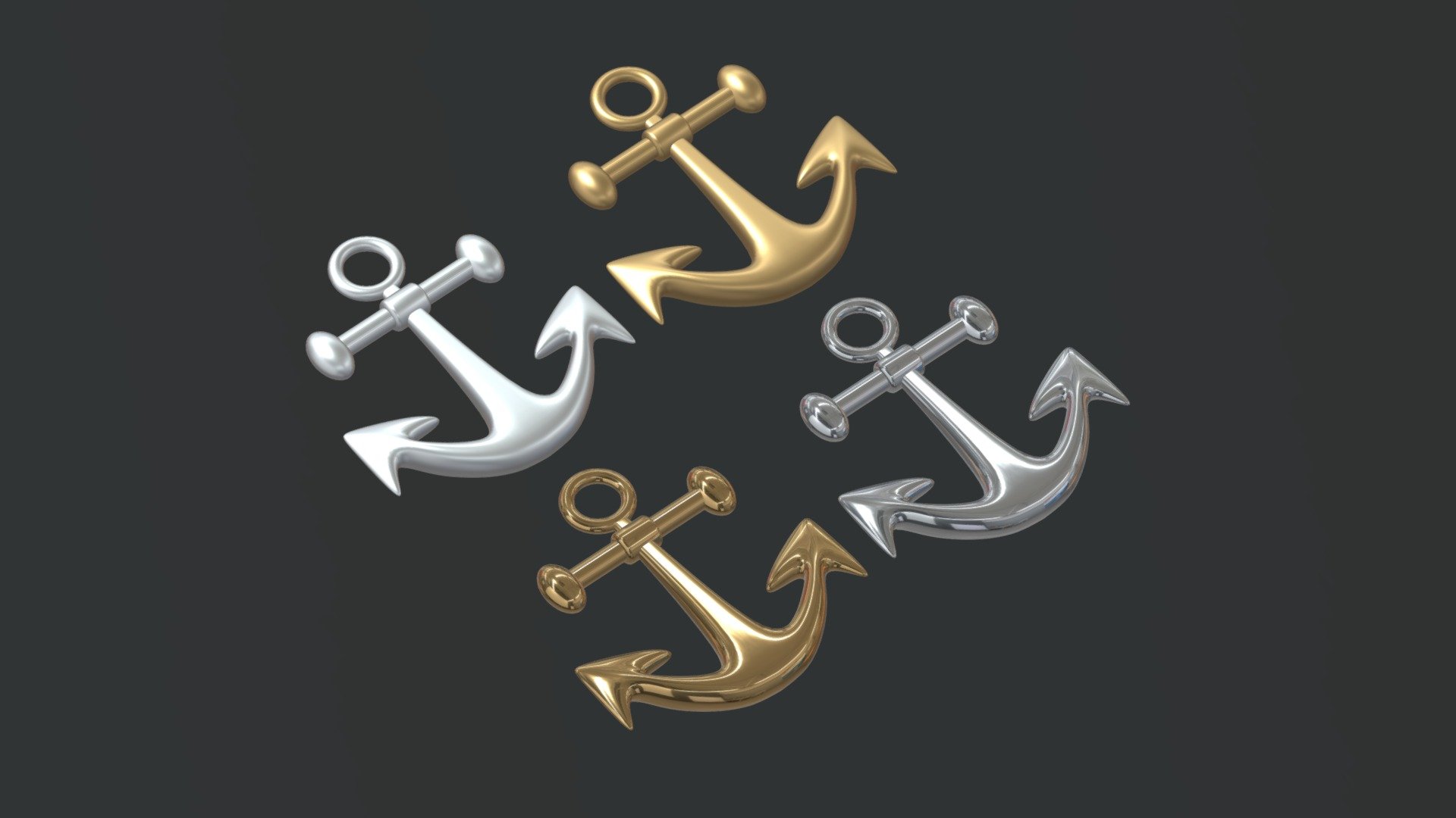 -Cartoon Ship Anchor.

-Contains 4 objects.

-Verts : 7,398 Faces : 7,348.

-Materials and objects have the correct names.

-This product was created in Blender 2.8.

-Formats: blend, fbx, obj, c4d, dae, abc, stl, glb,unitypackage.

-We hope you enjoy this model.

-Thank you 3d model