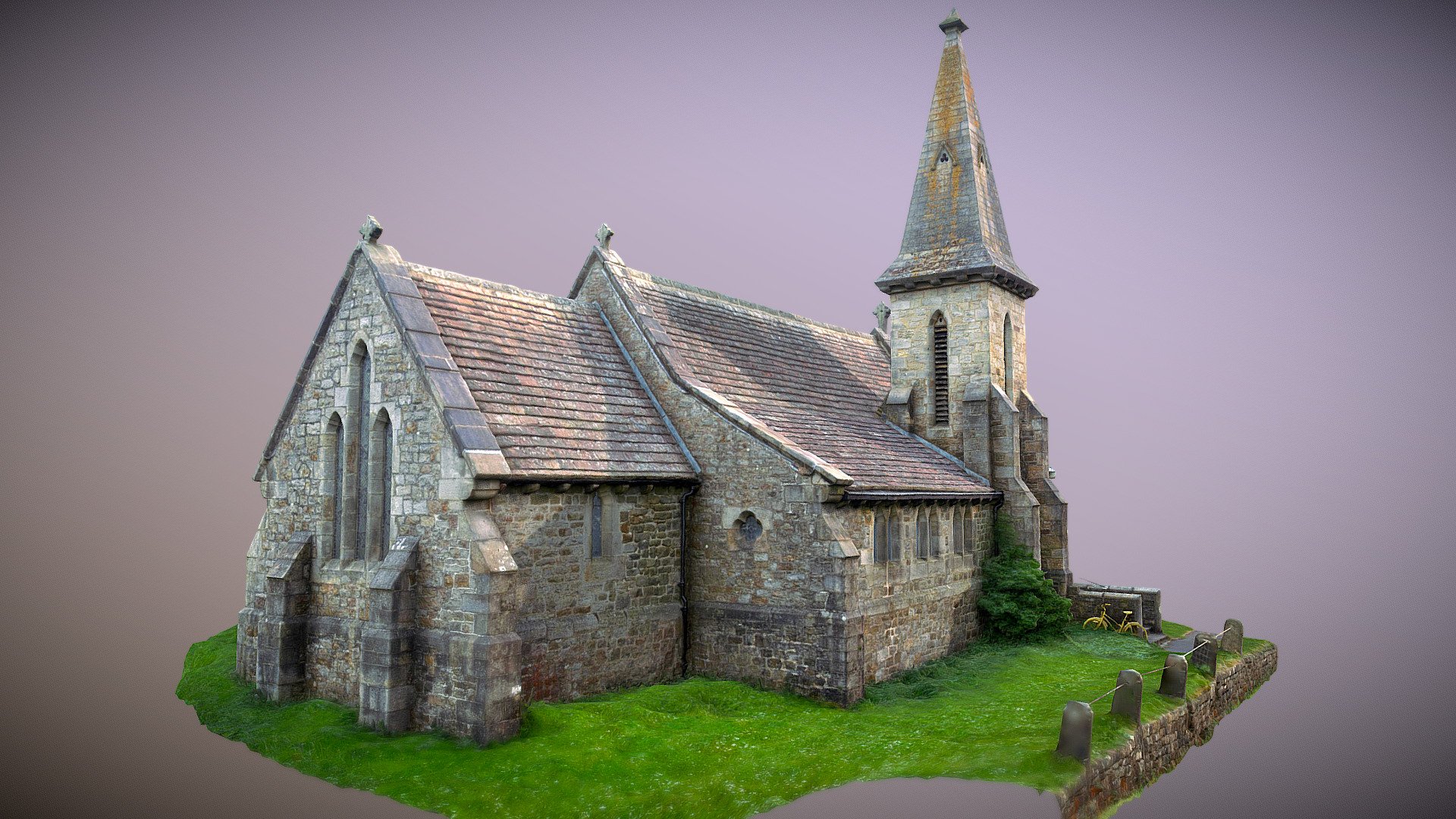 Spotted this fantastic little church on the way back from a super visit to  Skipton Castle (UK, North Yorkshire) - Hopefully a few models of the castle to follow soon ;-)

492 Shots were taken to create this model 3d model