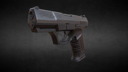 Walther P99 walther, weapon-3dmodel, xyz-school, substancepainter, substance, weapon, blender3d, gun, xyz-school-draftpunk-3, walther-p99