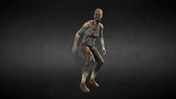 Straw Pose post-apocalyptic, shooter, unity3d, substance-painter, zombie