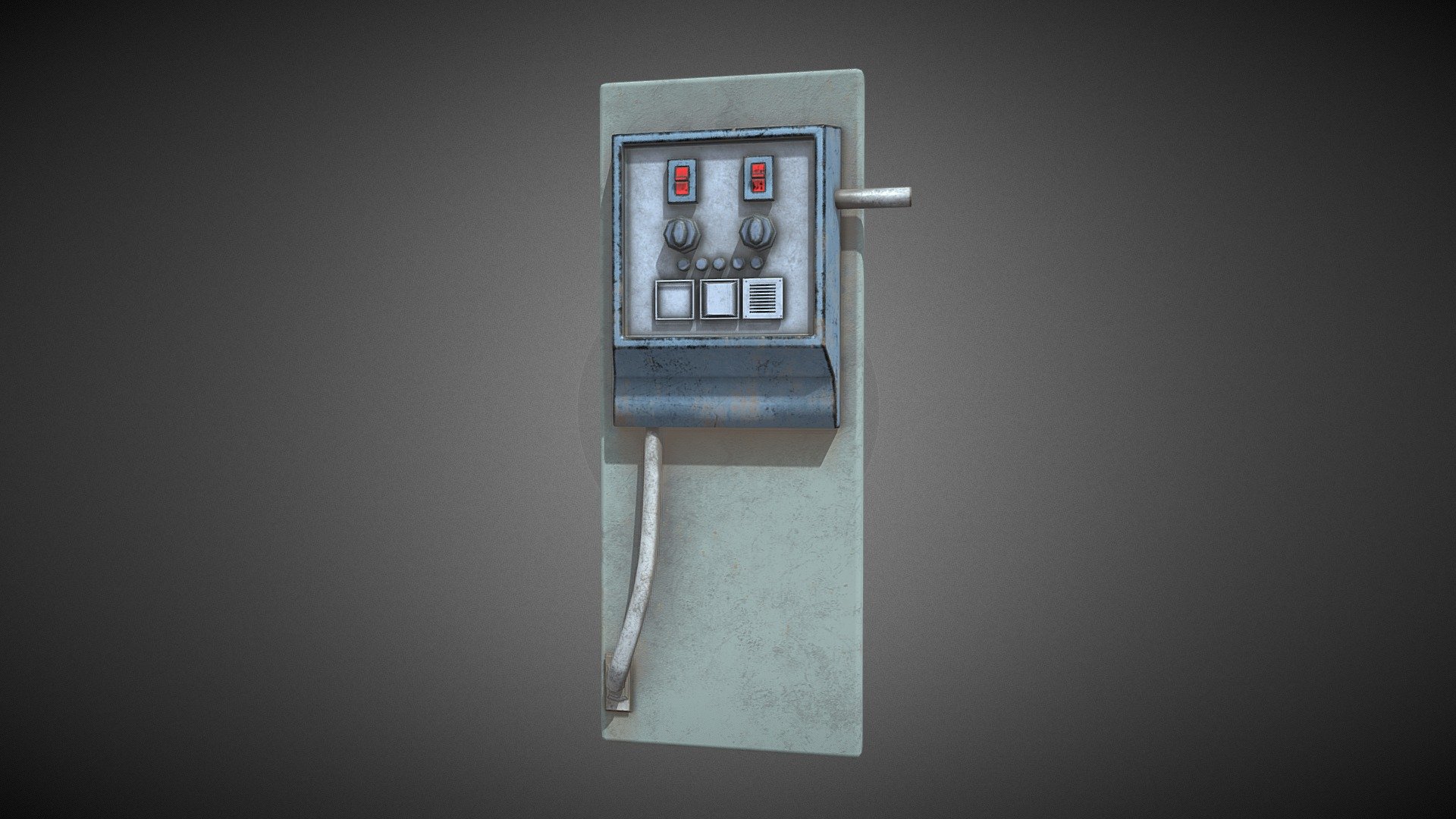 Electrical box - Buy Royalty Free 3D model by misitewang 3d model