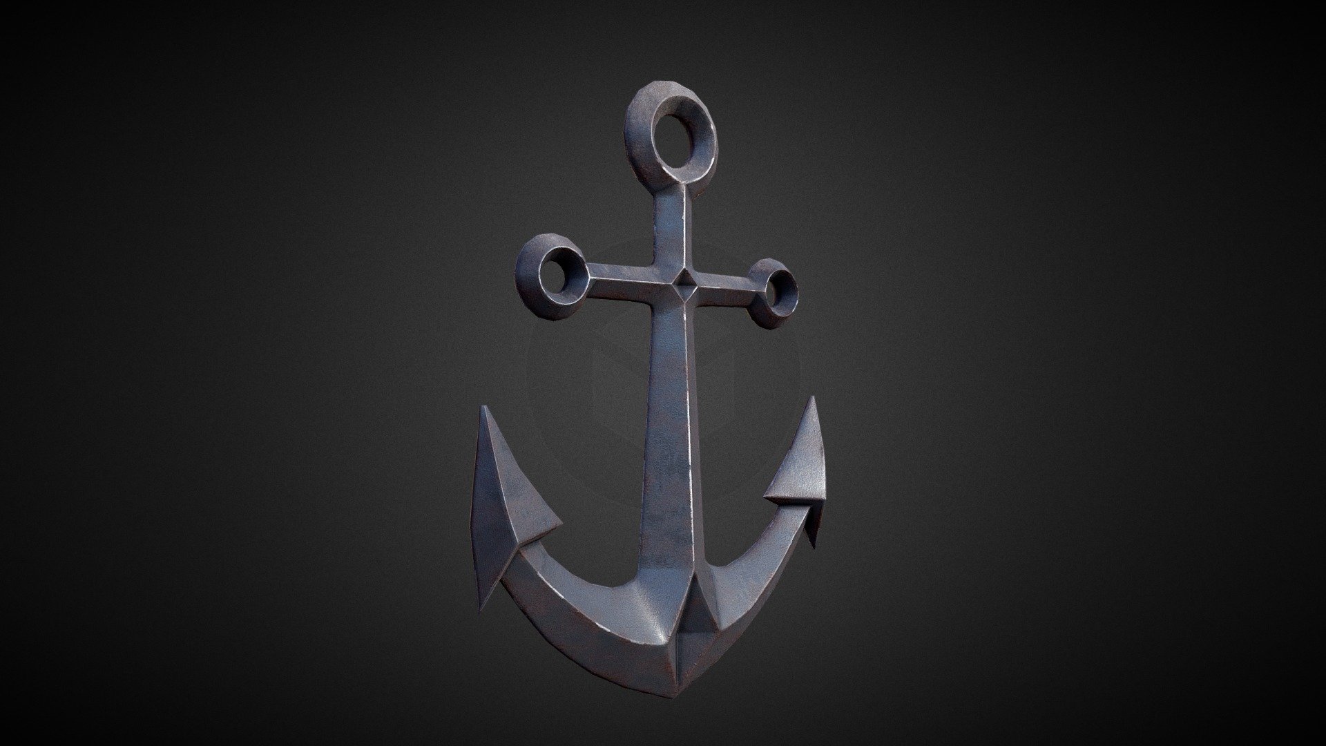 Tutorial here: https://www.youtube.com/channel/UC3R6lDf-Rlb9QW-D3CnhR7w

The model works perfectly in close-ups and high quality renders. It was originally modelled in 3ds Max 22, textured in Substance Painter and rendered with Marmoset Toolbag 3.

What is in the archive: MAX_22; OBJ; FBX ; Textures (2k resolution)

Features: Model resolutions are optimized for polygon efficiency. Model is fully textured with all materials applied. All textures and materials are included and mapped in every format. Autodesk 3ds Max models grouped for easy selection &amp; objects are logically named for ease of scene management. No cleaning up necessary, just drop model into your scene and start rendering. No special plugin needed to open scene.

Textures formats: PNG (2K) - Anchor - Tutorial Included - Buy Royalty Free 3D model by ninashaw 3d model