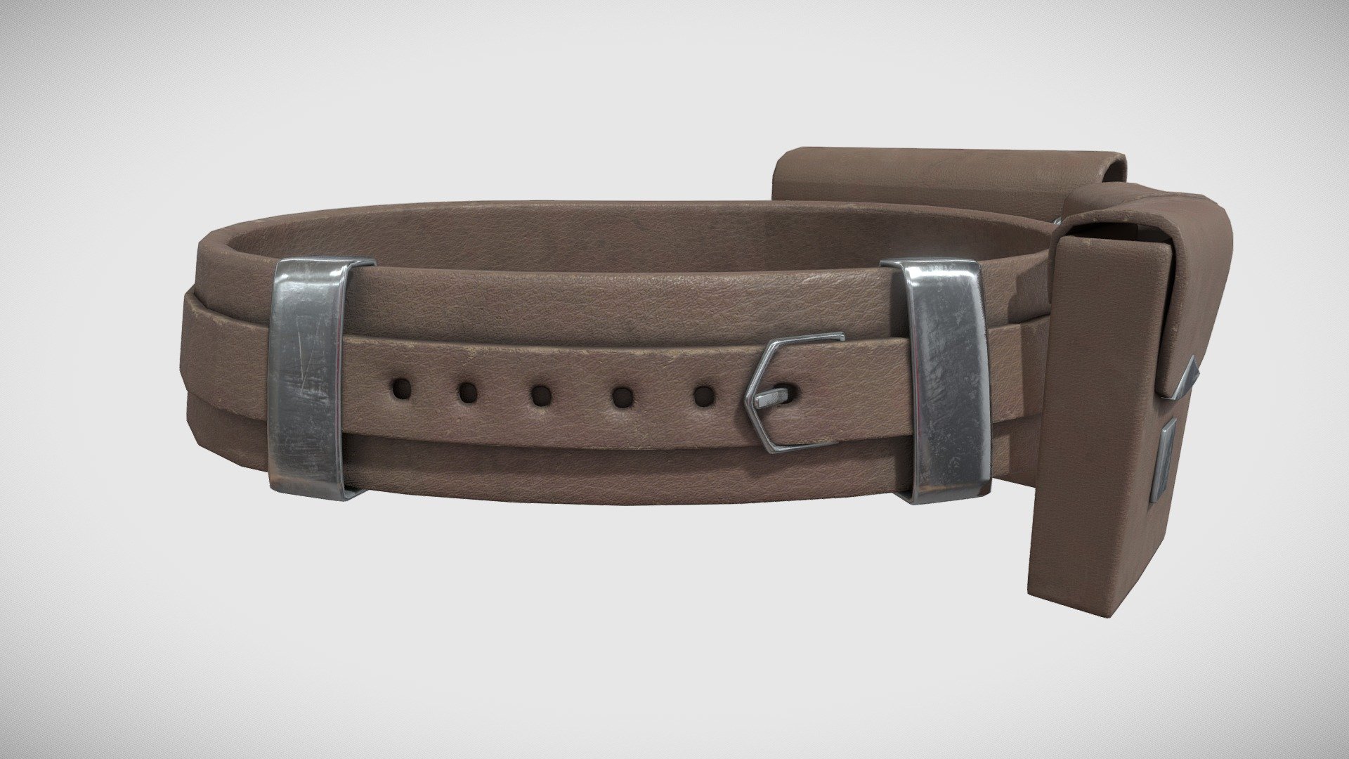 Belt 3D modeling - Belt - 3D model by TeddyCG 3d model