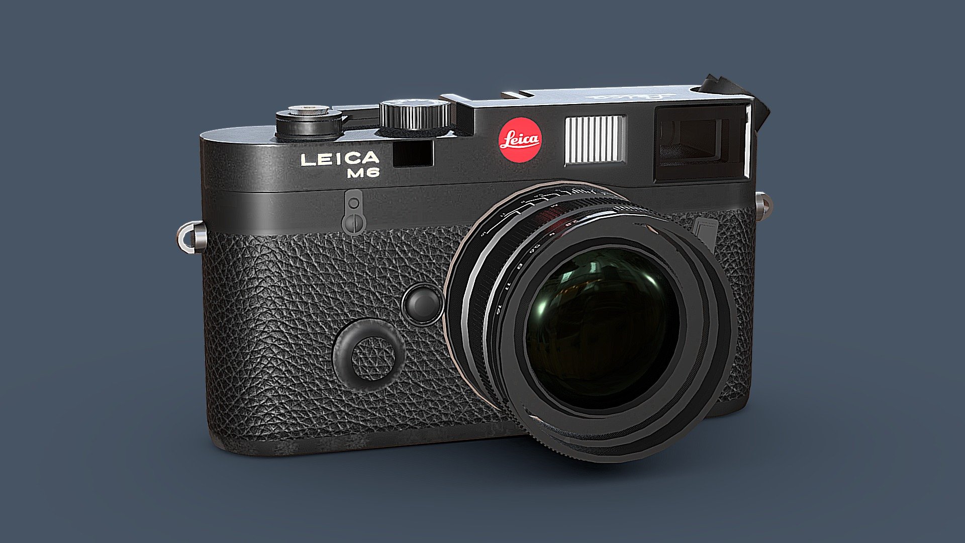 A leica m6 with a Summicron 35mm f2 M mount
The camera presents some surface imperfections-
Technical info:

-28279 quads, with a total of 56674 triangles (Not reccomended for game-ready asset)
The body presents 4k textures with some 2k maps
They are 16 objects (not sure if sketchfab joins the objects later)

Huge thanks to Free3dTextureHD for the leather texture

All Textures are free for personal and commercial use.
You are not allowed to sell the images alone or in packs.
You are allowed to distribute them only if it’s included in your project
(3d work , architecture , video games , web design, Photoshop art, wallpaper , background, graphic design ,videos, print …).
You do not need to give a credit or attribution when you use them.
You may not sell or claim ownership of these textures. **My patreon if you want to donate and support me (you will also get exclusive assets): https://www.patreon.com/user?u=82064625&amp;fan_landing=true&amp;view_as=public      ** - Leica M6 - Download Free 3D model by Kenkento3D (@kenkento.zapater) 3d model