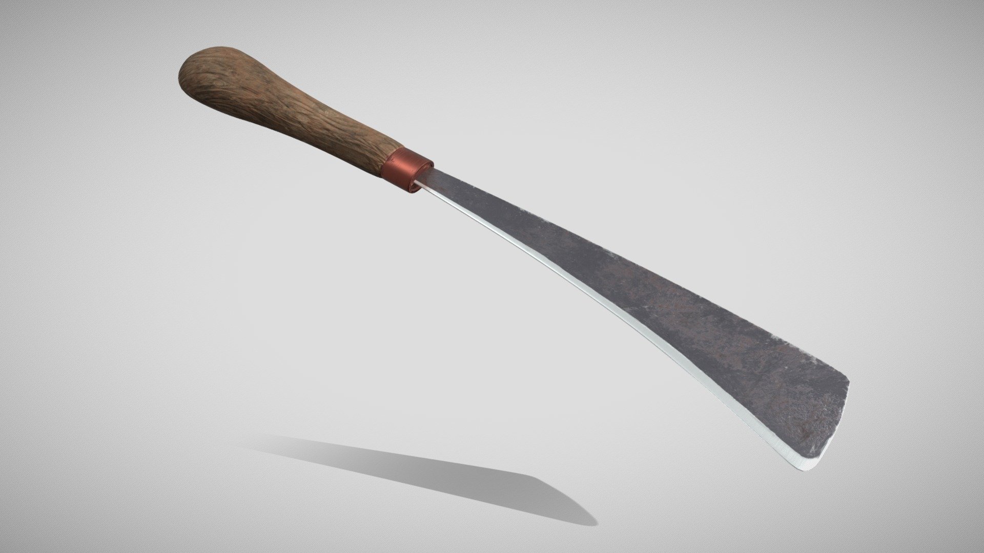A Mizo dao from the State of Mizoram, India 3d model