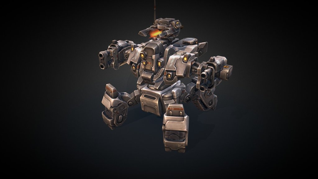 The modular robot from Mech Constructor series.

Can be purchased here on Sketchfab now 3d model