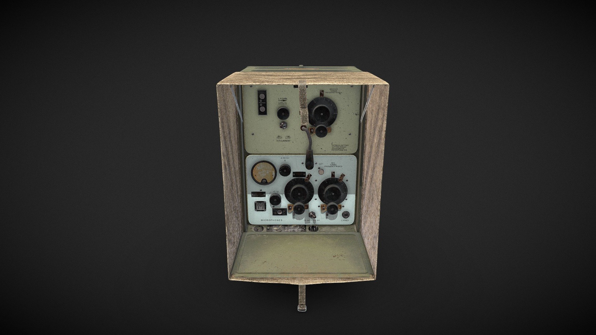 Hi ! I Absolutely wanted to make an asset for a while. So I chose to reproduce a Radio from the World War II. In this project, What was the most complicated was the number of polygons. I wanted something low, yet still beautifull, so I had to make some concessions. Thanks to all the challenges that I was able to meet during this project, I learned a lot 3d model