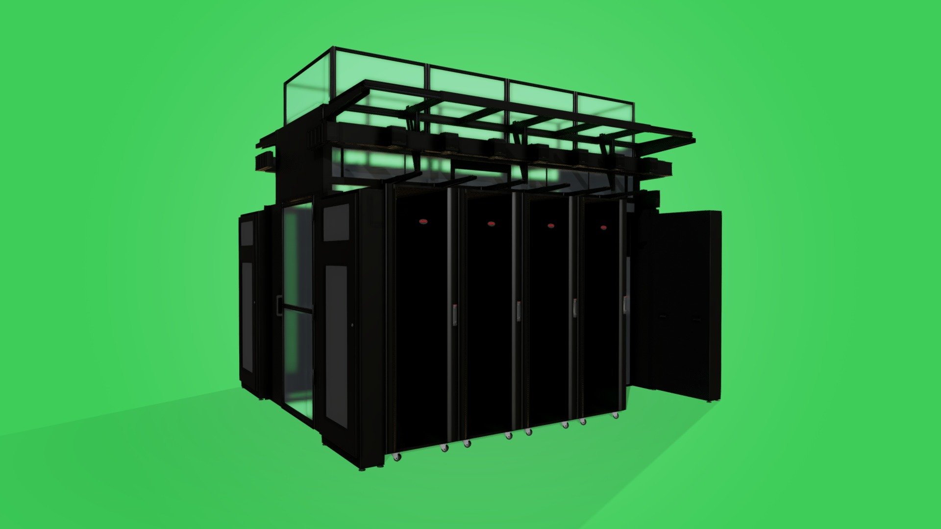 Meet the EcoStruxure Pod Data Center.

The EcoStruxure Pod Data Center is the only IT-Pod Frame solution available in the data center market space. With a flexible configuration, it supports all of today’s rack types and can reduce CapEx Costs by up to 15 percent.

Learn more at: https://www.schneider-electric.com/en/work/solutions/for-business/data-centers-and-networks/hyperpod/ - EcoStruxure Pod Data Center - 3D model by Schneider Electric 3d model