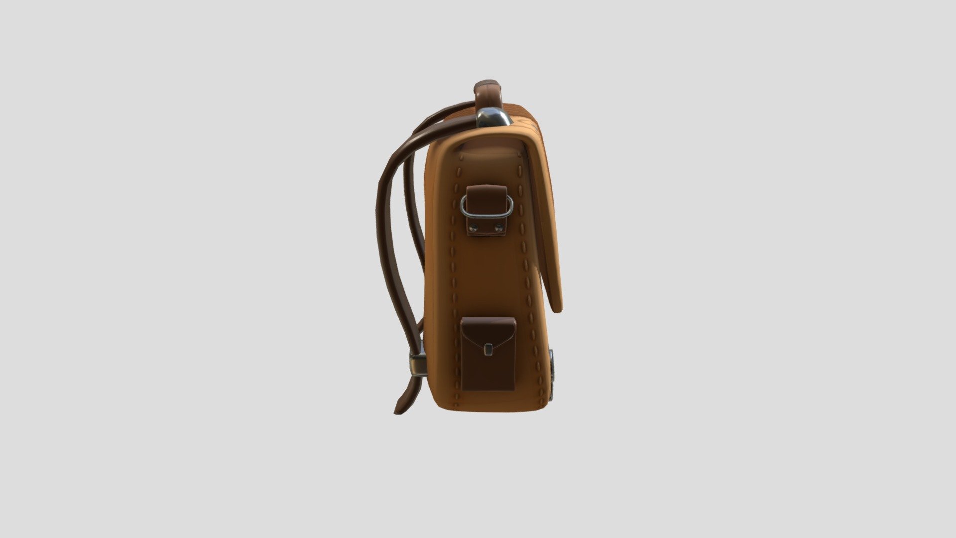 Stylized Backpack - 3D model by MikeThales 3d model