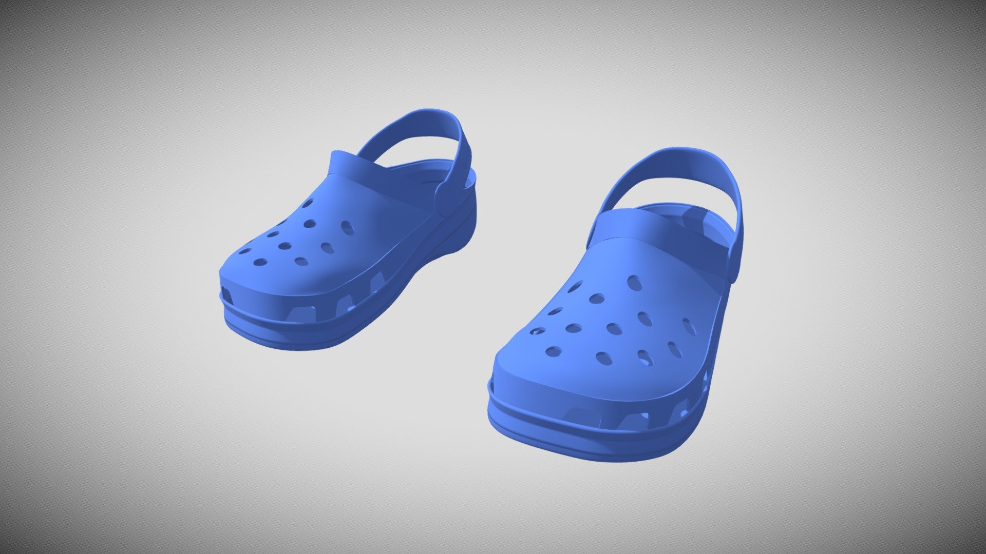 I used a Wacom graphic tablet to adjust the shape of the clogs cover 3d model