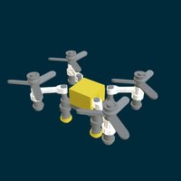 LegoDrone drone, lego, quadcopter