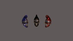 Phrygian Variants armor, greek, ancient, sculpted, texturepaint, antiquity, helmets, cultural-heritage, hellenic, helmet-3d-model, game, phrygian